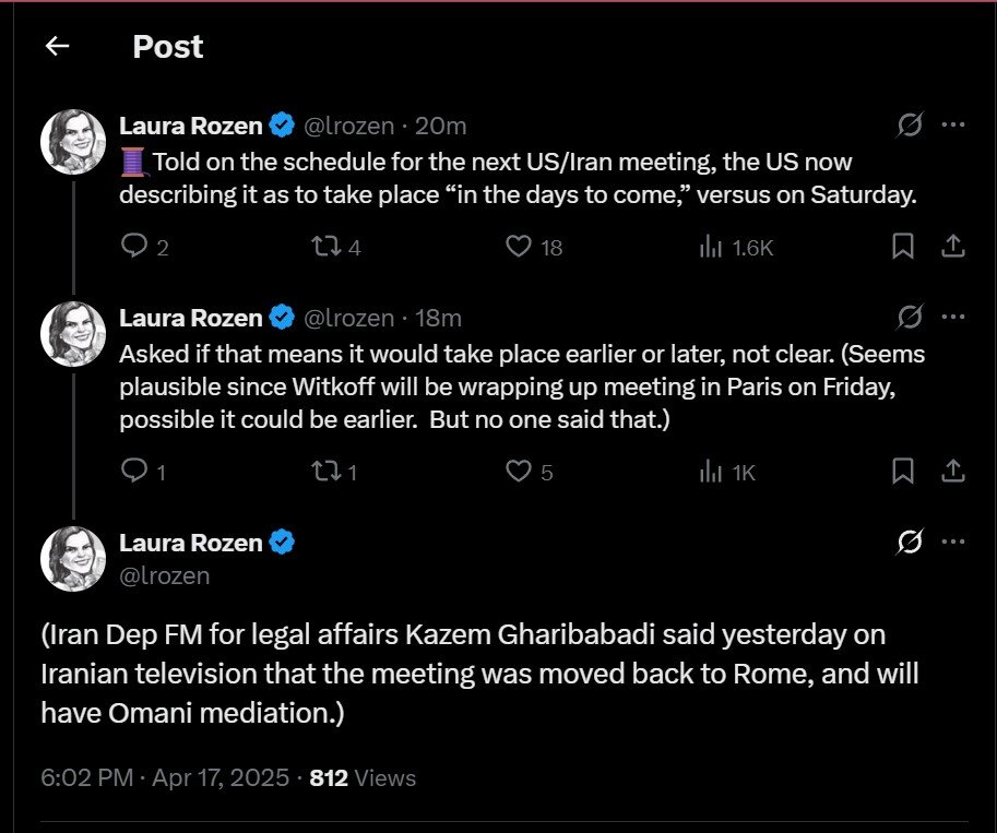 ابهام تازه در مورد مذاکرات غیرمستقیم ایران و ایالات متحده