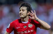 ببینید | گل اول شباب الاهلی به الجزیره توسط سردار آزمون