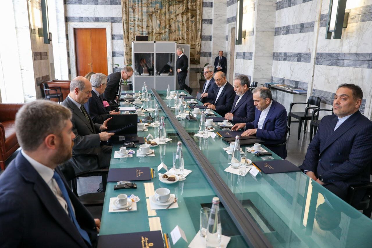 عراقچی با همتای ایتالیایی دیدار کرد/عکس