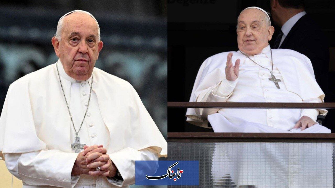 عکس | تصویری قابل توجه از پاپ فرانسیس قبل و بعد از ابتلا به بیماری