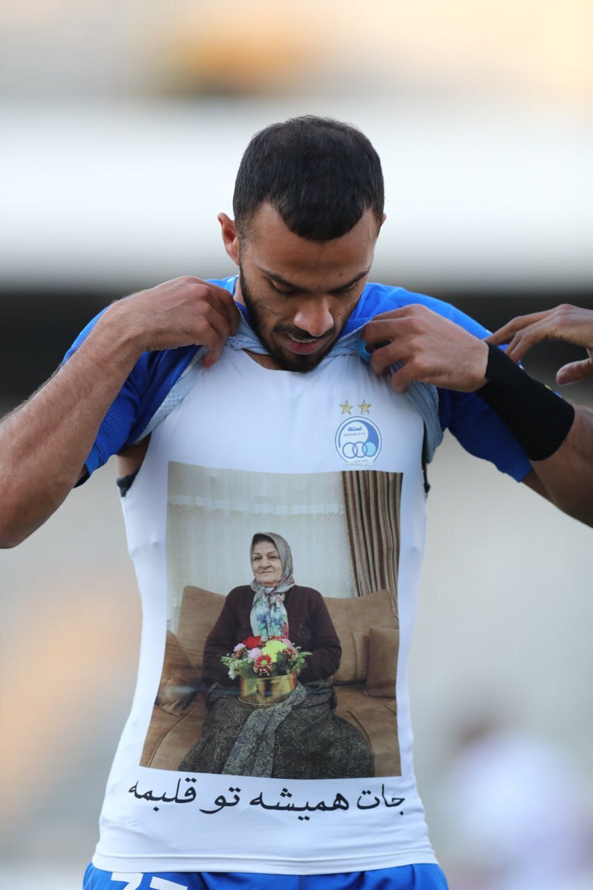 عکس | تلخترین جشن گل برای ستاره استقلال