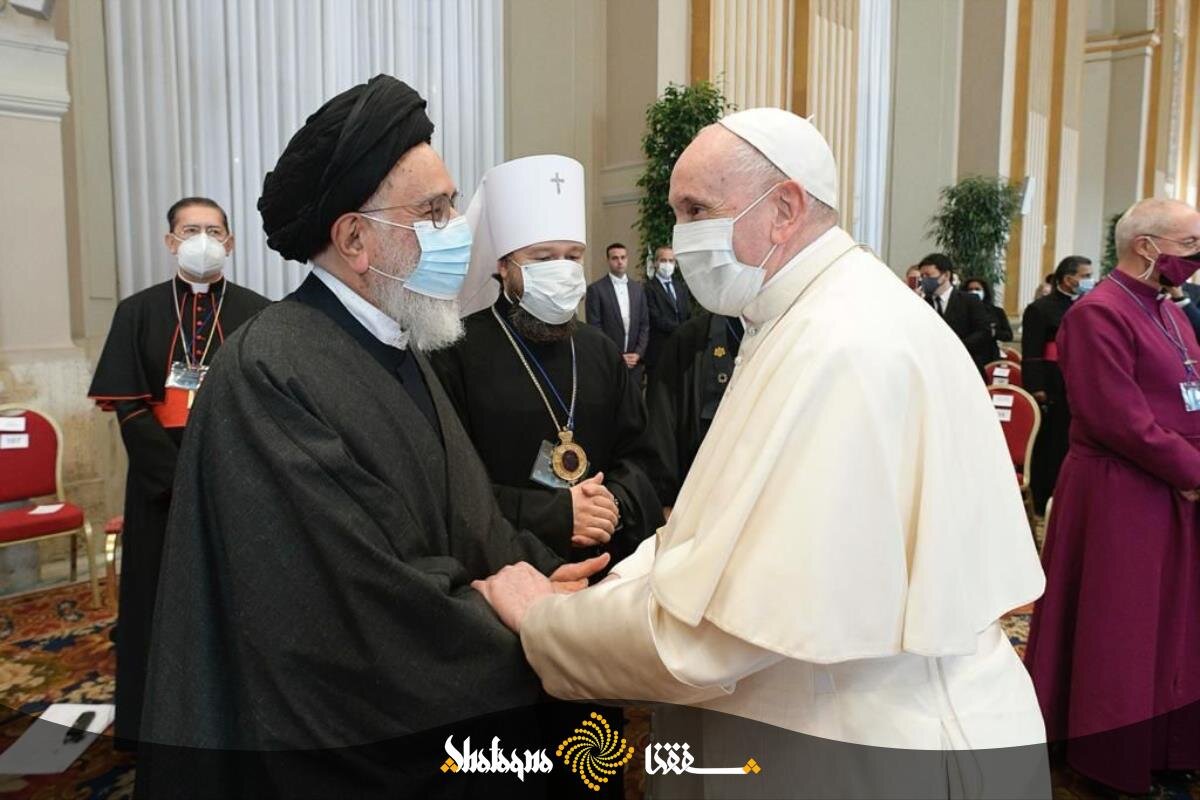 پیام تسلیت آیت الله محقق داماد به مناسبت درگذشت پاپ فرانسیس رهبر مسیحیان جهان