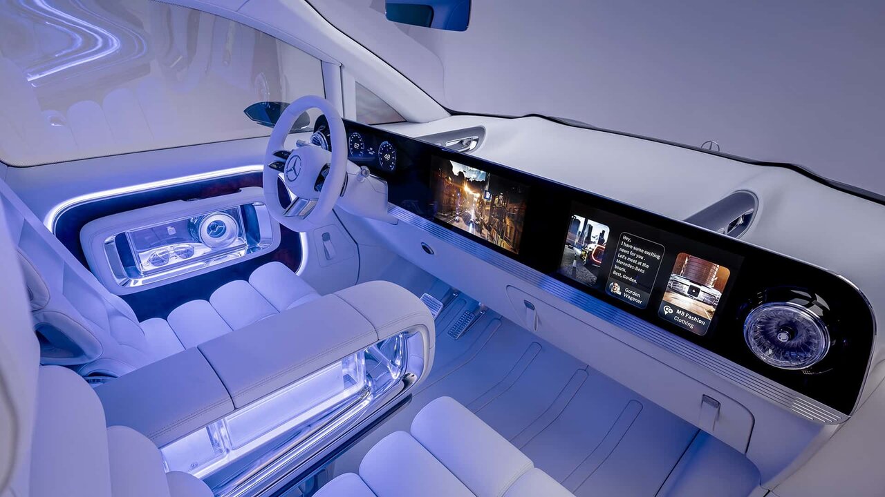 مرسدس بنز، لوکسترین ون جهان را معرفی کرد / عکس