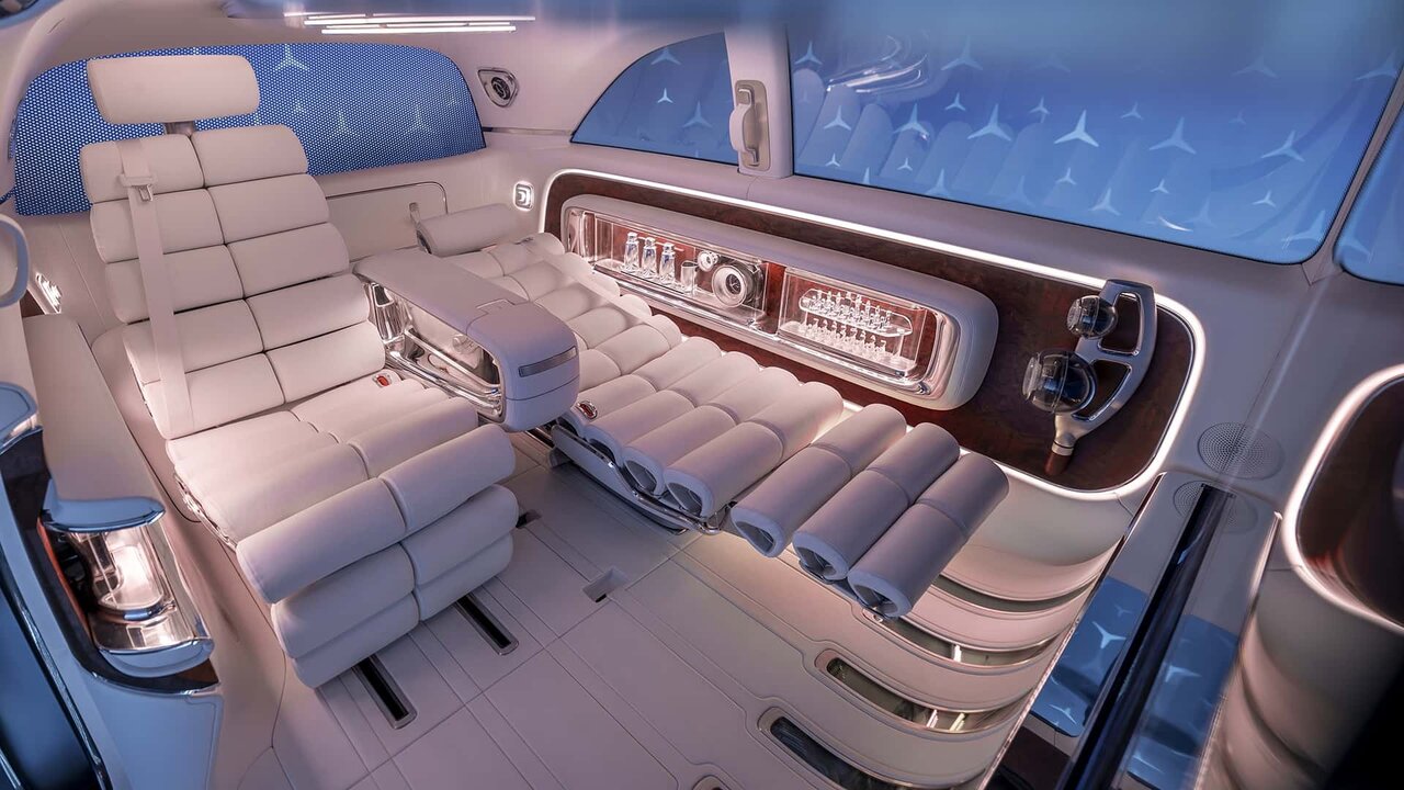 مرسدس بنز، لوکسترین ون جهان را معرفی کرد / عکس