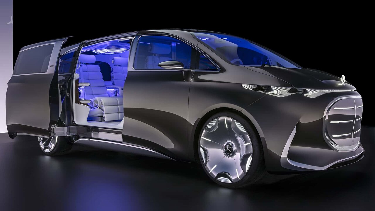 مرسدس بنز، لوکسترین ون جهان را معرفی کرد / عکس