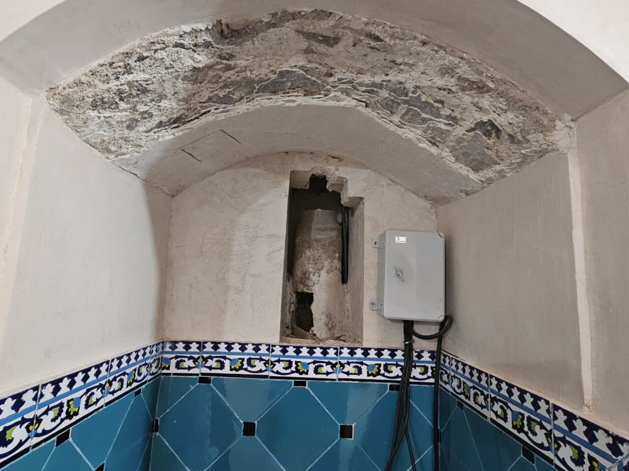 زیبایی حمام «شاهزادهها» در بازار تاریخی «نصفجهان» به روایت «تصویر»