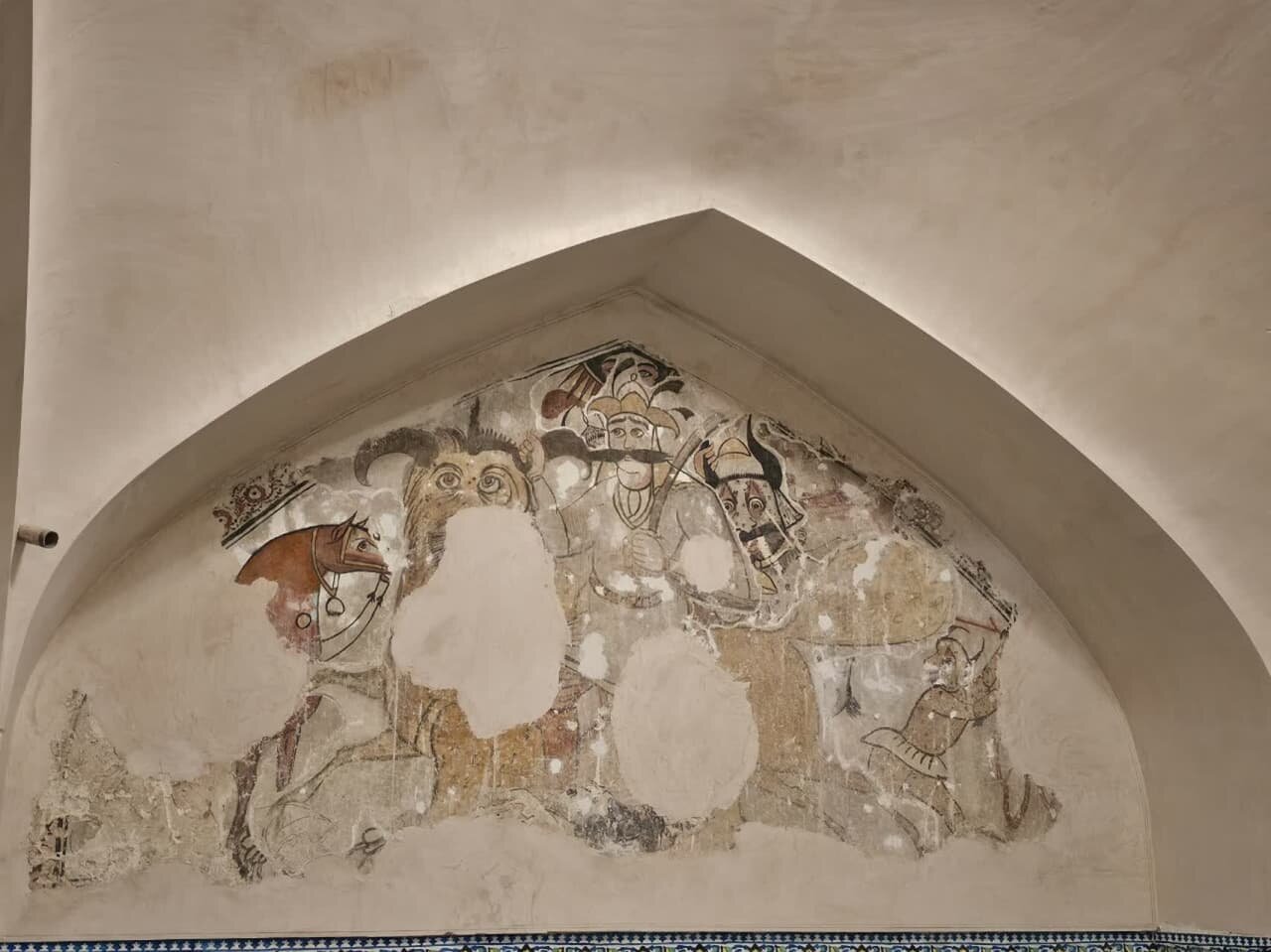 زیبایی حمام «شاهزادهها» در بازار تاریخی «نصفجهان» به روایت «تصویر»