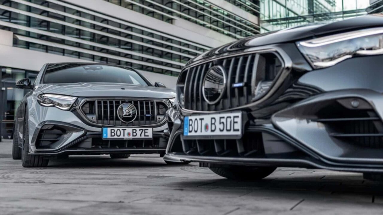 رقیب منصوری از مرسدس بنز ارتقایافته رونمایی کرد /عکس