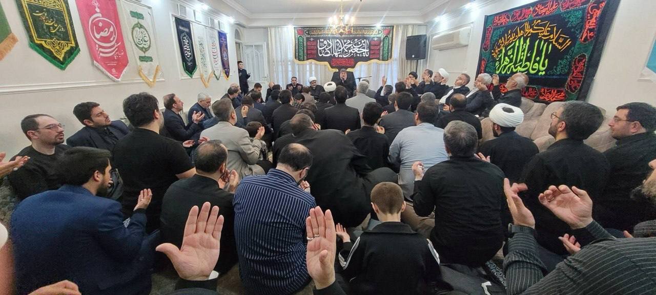 تصاویری از آخرین جلسه روضه خانگی ابراهیم رئیسی