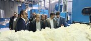 ورود دستگاه قضایی برای رفع موانع تولید در کارخانه میشا بی بافت کلاردشت