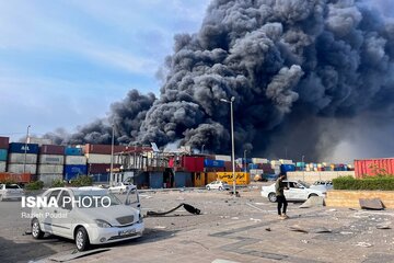 آخرین وضعیت حادثه حریق بندرعباس