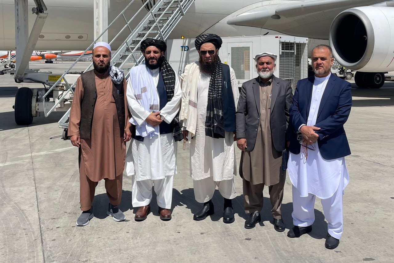 عکسی از سفر هیأت طالبان به ایران