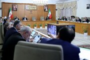 تصاویری از غیبت پزشکیان در جلسه هیات دولت ساعاتی بعد از انفجار شدید بندرعباس/ عارف رئیس شد