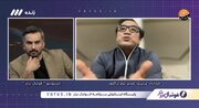 ببینید | اتفاق جالب روی آنتن زنده تلویزیون؛ آشتی‌کنان خداداد عزیزی و یحیی گل‌محمدی با کمک محمدحسین میثاقی