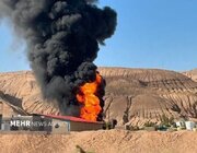 انفجار در سوله یک شرکت قربانی گرفت