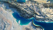 عکس | سند واضح از خلیج فارس در نقشه شبه جزیره عربستان مربوط به سال ۱۹۵۲ میلادی