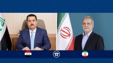 ابراز همدردی نخست وزیر عراق با دولت و ملت ایران در پی حادثه بندر شهید رجایی/ قدردانی رئیس جمهور از همدلی برادرانه دولت عراق