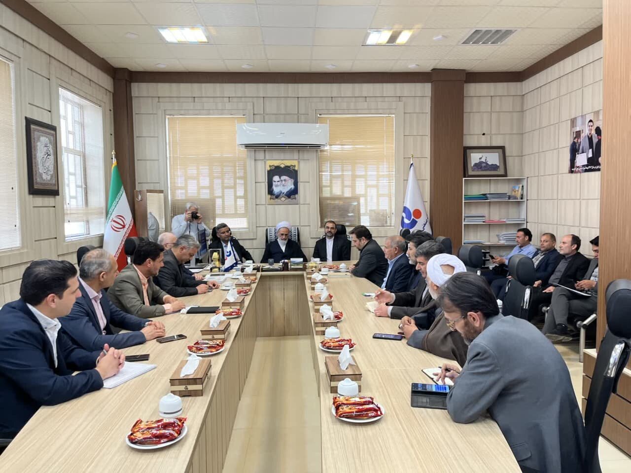 بازدید آیت الله اعرافی از شهرک صنعتی برتر ایران