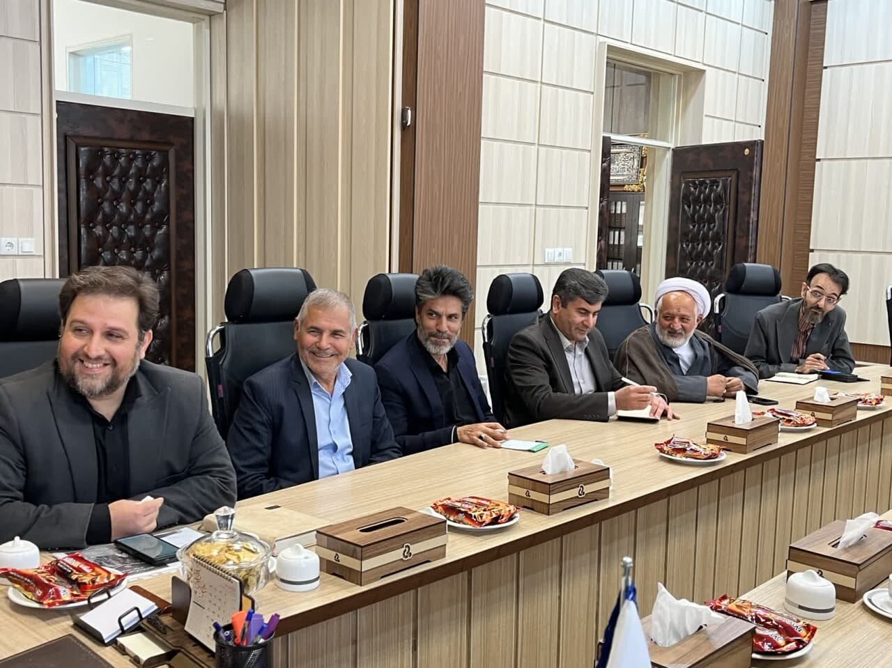 بازدید آیت الله اعرافی از شهرک صنعتی برتر ایران