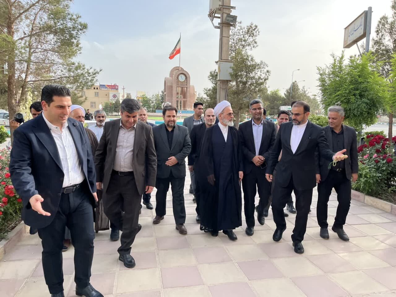 بازدید آیت الله اعرافی از شهرک صنعتی برتر ایران
