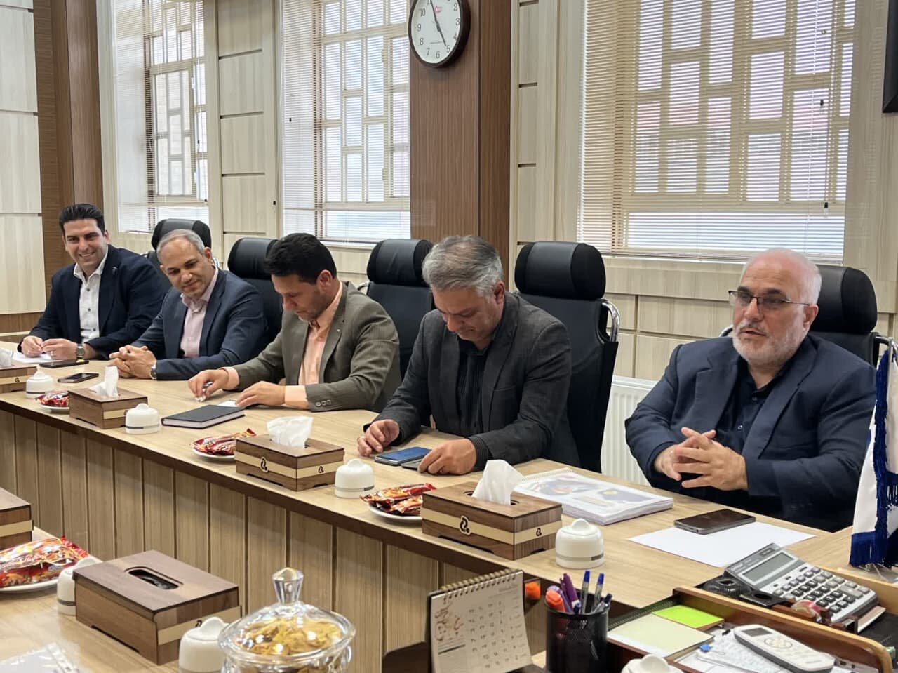 بازدید آیت الله اعرافی از شهرک صنعتی برتر ایران
