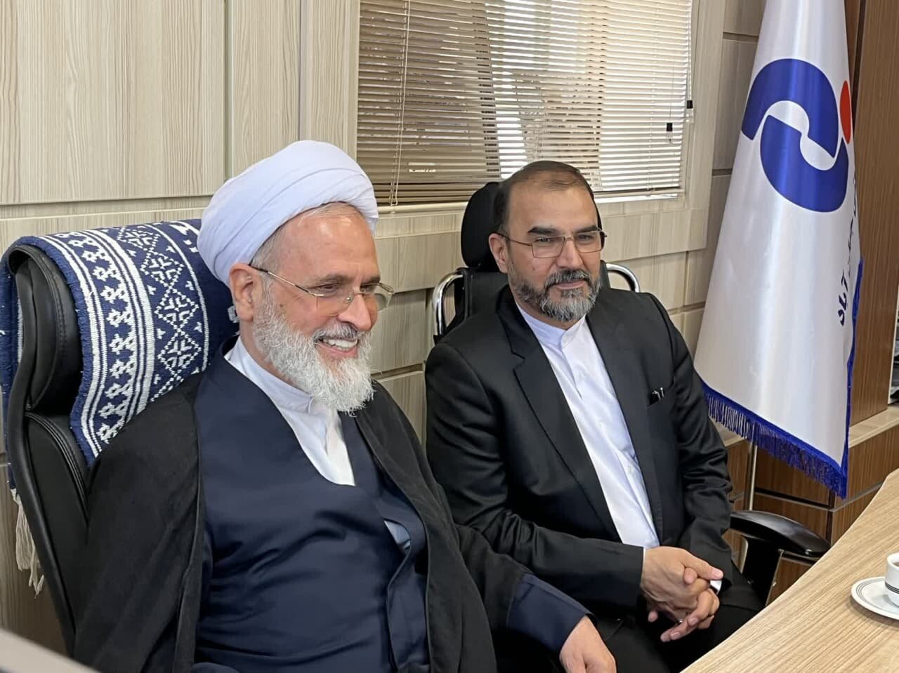 بازدید آیت الله اعرافی از شهرک صنعتی برتر ایران