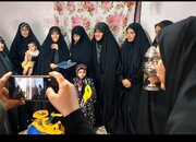 تکریم از خانواده خوش جمعیت هفت فرزندی در مازندران