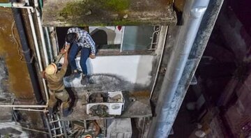 آتش سوزی در این هتل ۱۴ قربانی گرفت آتش سوزی در این هتل ۱۴ قربانی گرفت