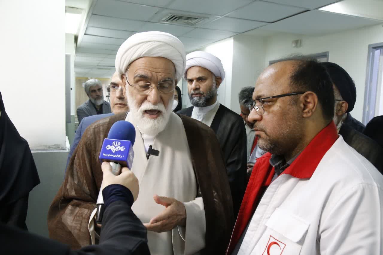 نماینده ولیفقیه در هلالاحمر: همدلی مردم ایران اسلامی در حادثه بندر عباس کمنظیر بود