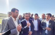 بازدید معاون وزیر راه و شهرسازی از طرح نهضت ملی مسکن در الیگودرز