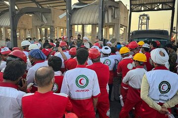 دیدار نماینده ولی فقیه با امدادگران جمعیت هلال احمر در بندرعباس