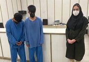 دستگیری سارقان گوشی تلفن همراه یک دانشجو دختر/ عکس