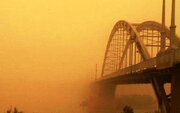 ببینید | نمایی از شدت آلودگی هوای بندرماهشهر از بالای پل پتروشیمی