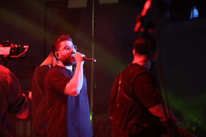 جشن روز کارگر در جرقویه اصفهان با اجرای حامد همایون