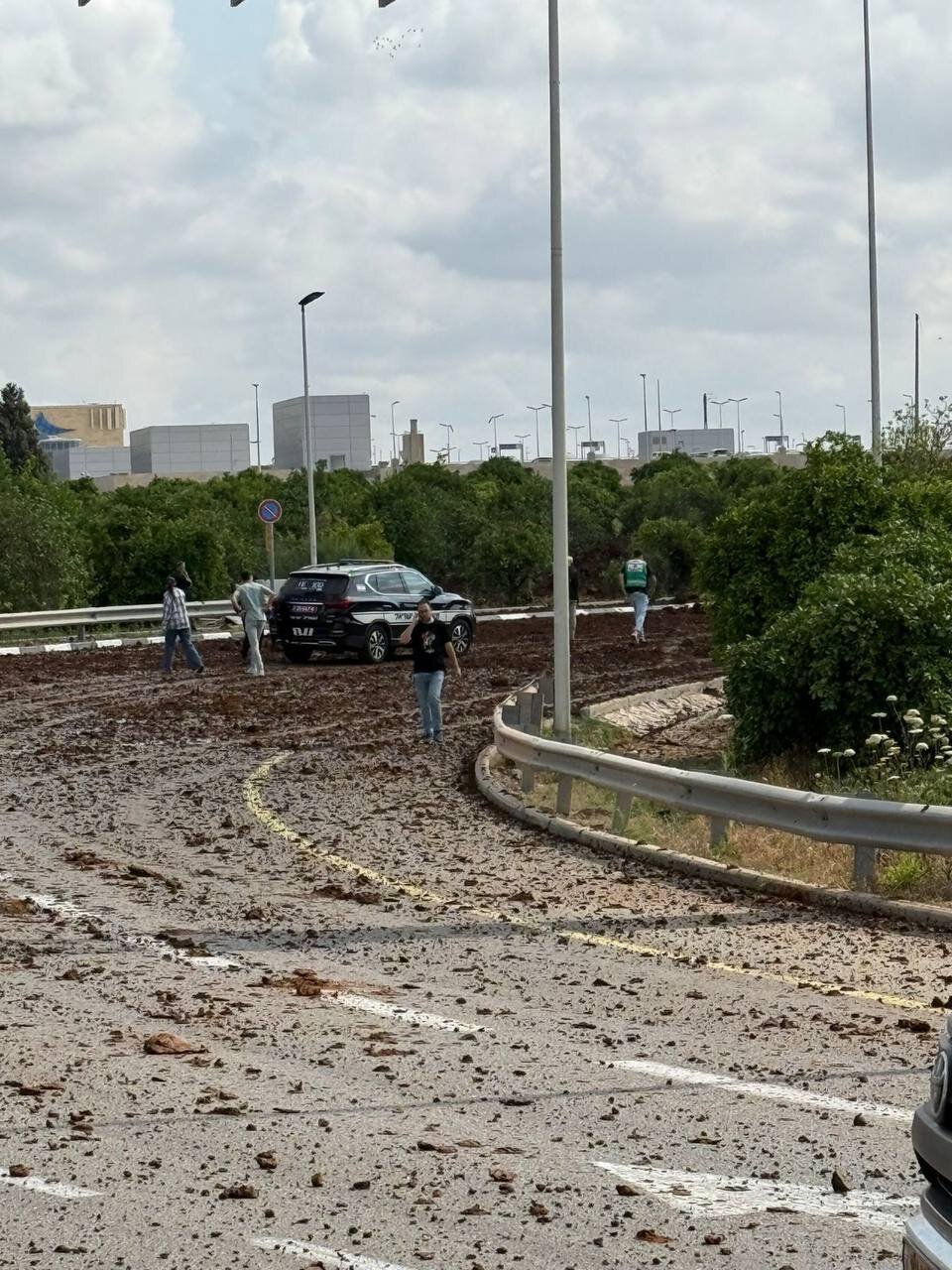 تصاویری از حمله یمن به اسرائیل