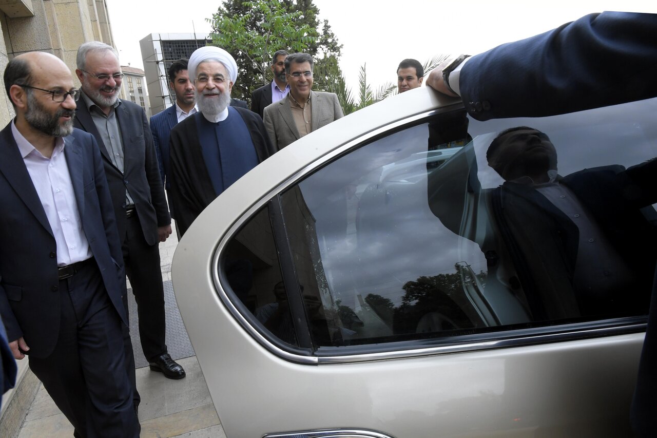 تصاویری از بازدید حسن روحانی از سازمان اسناد و کتابخانه ملی ایران