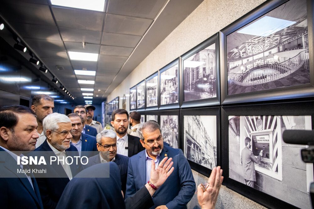 حضور معاون اول رئیسجمهور در مراسم صدسالگی بانک سپه +تصاویر
