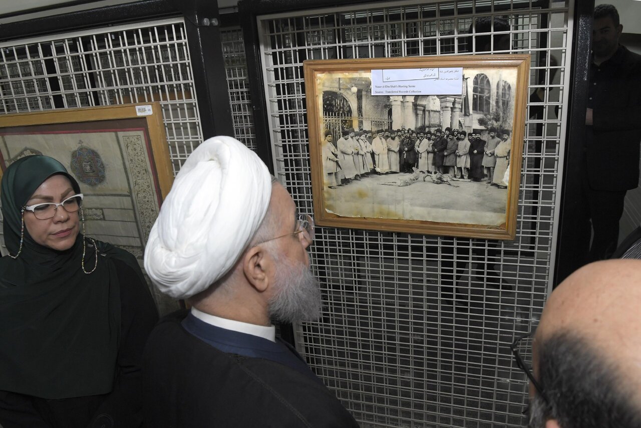 روحانی چه عکسی از ناصرالدینشاه را دید؟