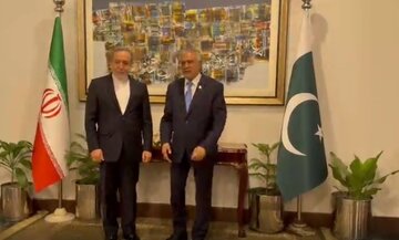 دیدار رسمی وزیران خارجه ایران و پاکستان