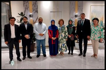 دیدار با وزیر فرهنگ تاجیکستان پایان‌بخش سفر معاون هنری