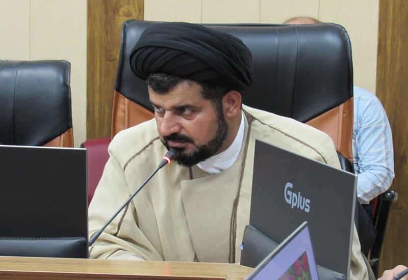 حضور امام جمعه سمان در نشست هم‌اندیشی با اساتید دانشگاه ملی مهارت