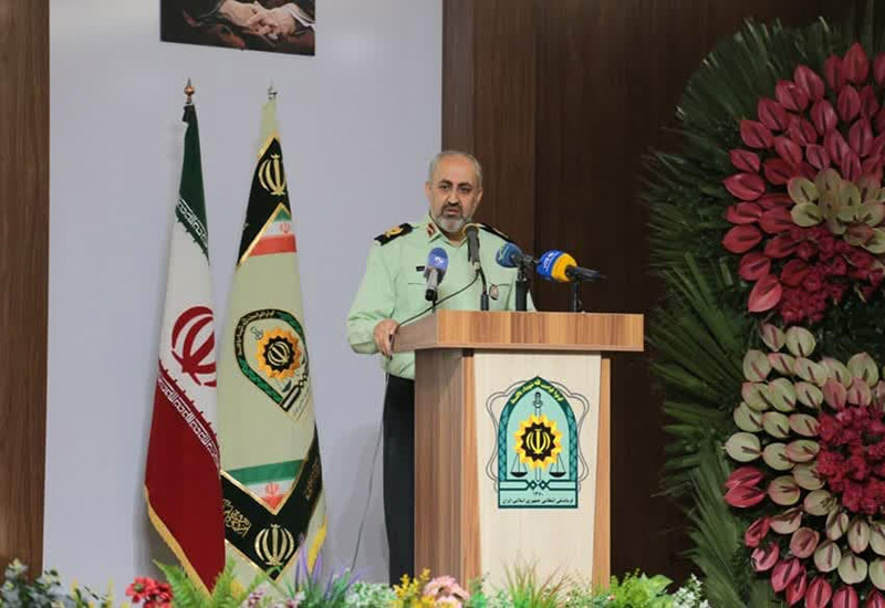 مراسم معارفه فرمانده جدید انتظامی سمنان برگزار شد