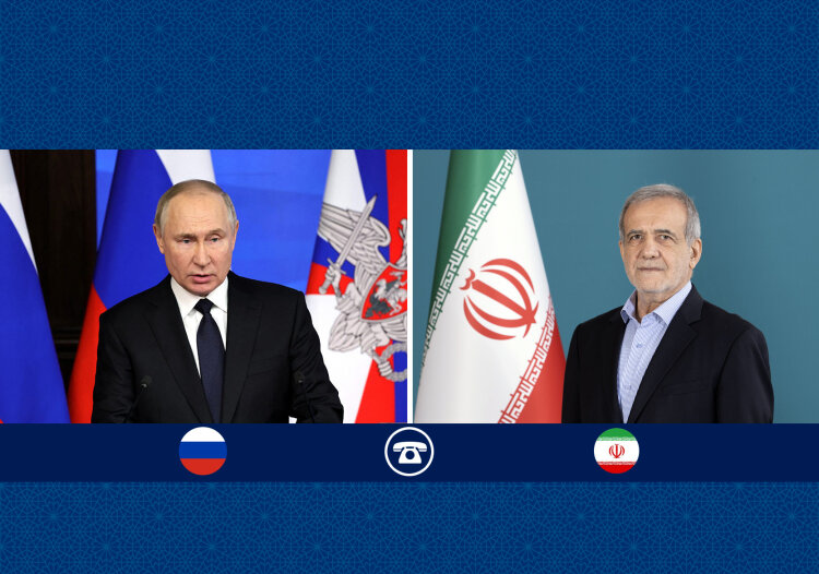 Pezeshkian and Putin reaffirm commitment to Iran-Russia strategic partnership treaty
