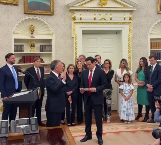 استیو ویتکاف سوگند یاد کرد/او حالا رسما یک دولتمرد است/عکس