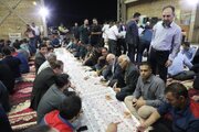 استاندار خوزستان در کنار کارگران فولاد تاشا؛ از خط تولید تا سفره کارگری