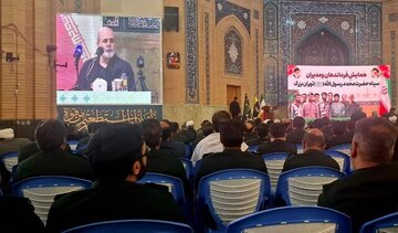 دبیر شورای عالی امنیت ملی: رسالت سپاه این است که در کنار مردم، ایران اسلامی را قدرتمند و باشکوه کند