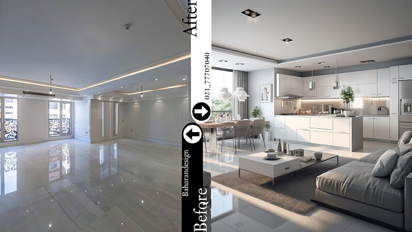 نقش طراحی داخلی در بازسازی ساختمان