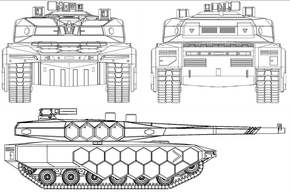 تانکی که کمپانی هیوندای برای کره جنوبی طراحی کرد