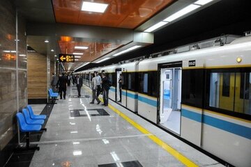افزایش ساعت سرویس دهی متروی اصفهان