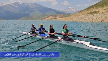 ششمین اردوی تیم ملی روئینگ بانوان در ارومیه